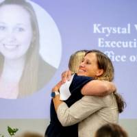 Receipt of the of the Women's Commission Unsung Hero award